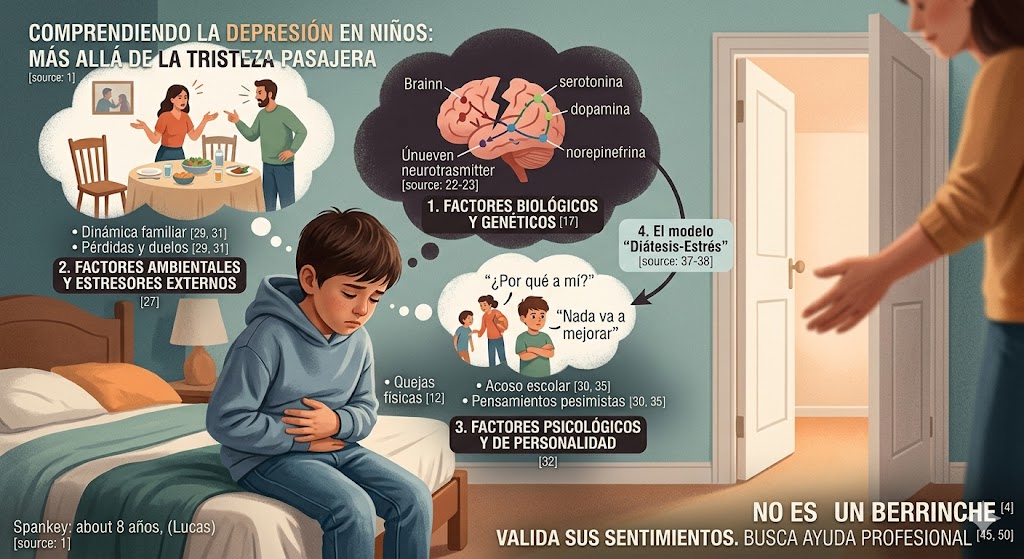 La depresión en niños